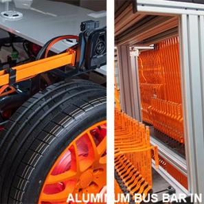 High-Voltage Aluminum Bus Bar