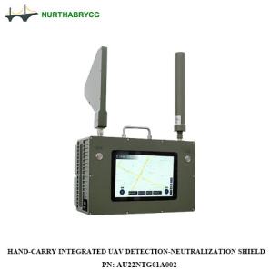 Hand-Carry Integrated UAV Detection‑Neutralization Shield