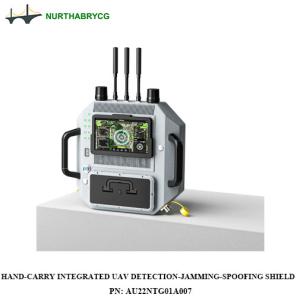 Hand‑carry Integrated UAV Detection‑Jamming‑Spoofing Shield